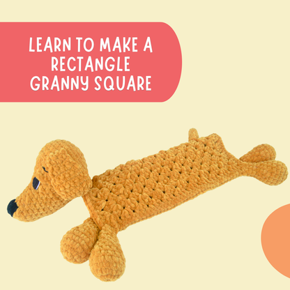 Dog Lovey Crochet Pattern PDF