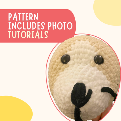Dog Crochet Pattern PDF