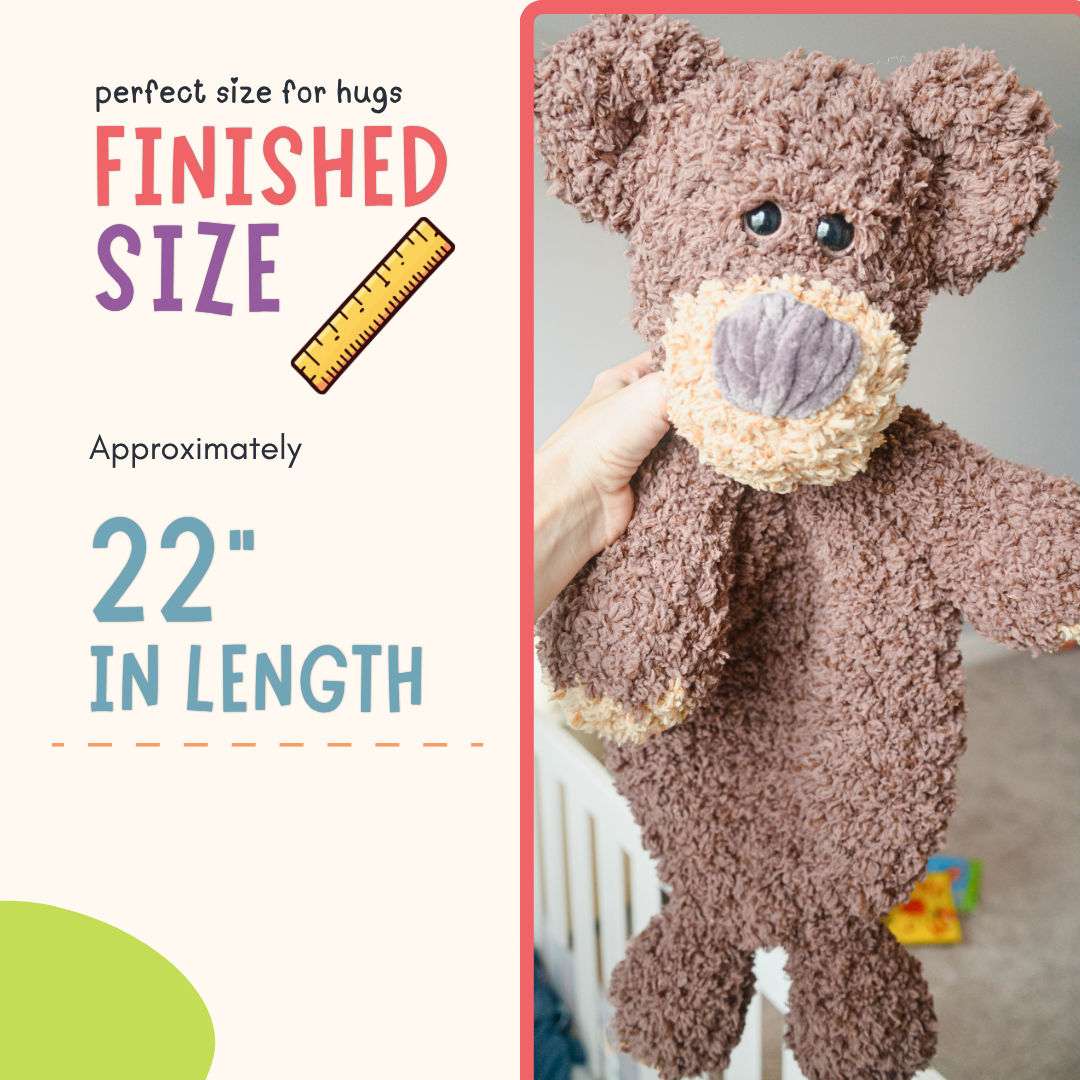 Crochet Teddy Bear Pattern PDF