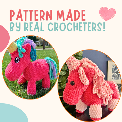 Unicorn Crochet Pattern PDF
