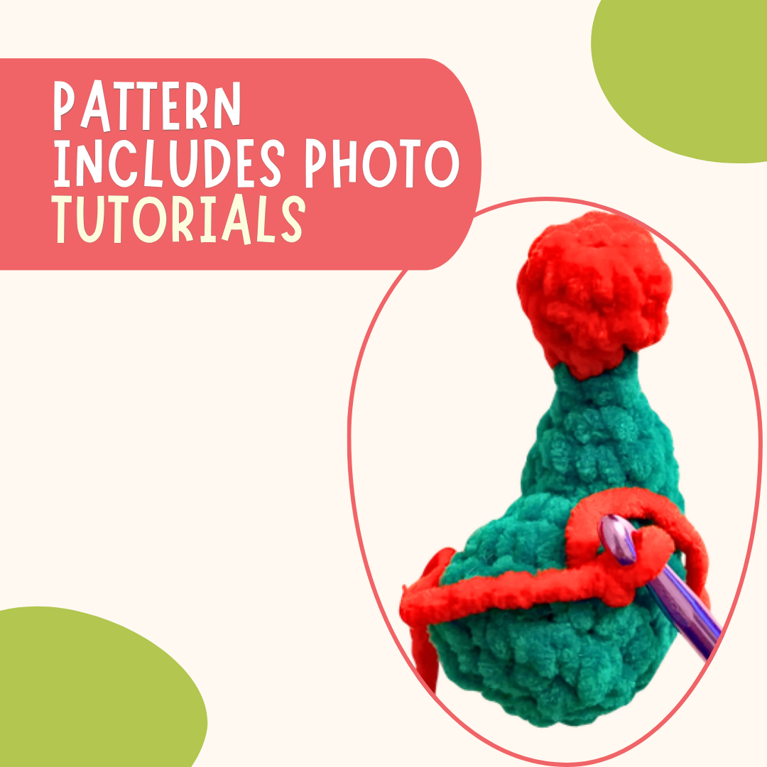 Christmas Crochet Pattern PDF: Elf Snuggler