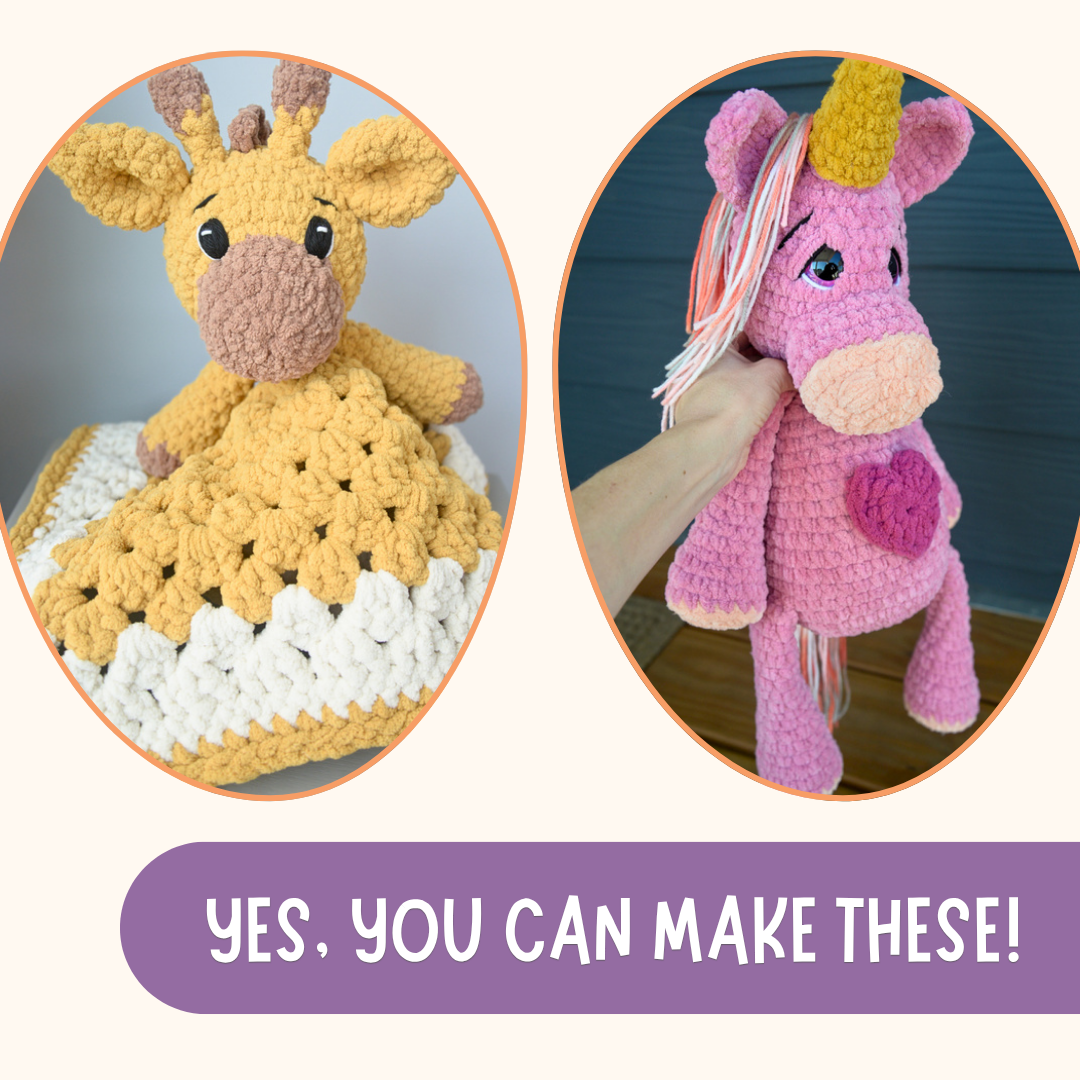 10 Bestselling Crochet Plushie, Lovey, and Snuggler Patterns