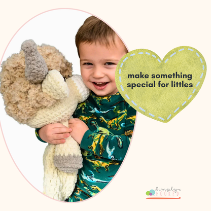 Highland Cow Crochet Pattern PDF