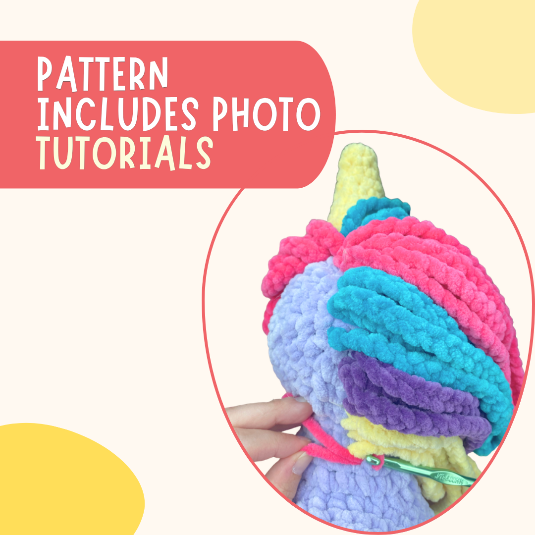 Unicorn Crochet Pattern PDF