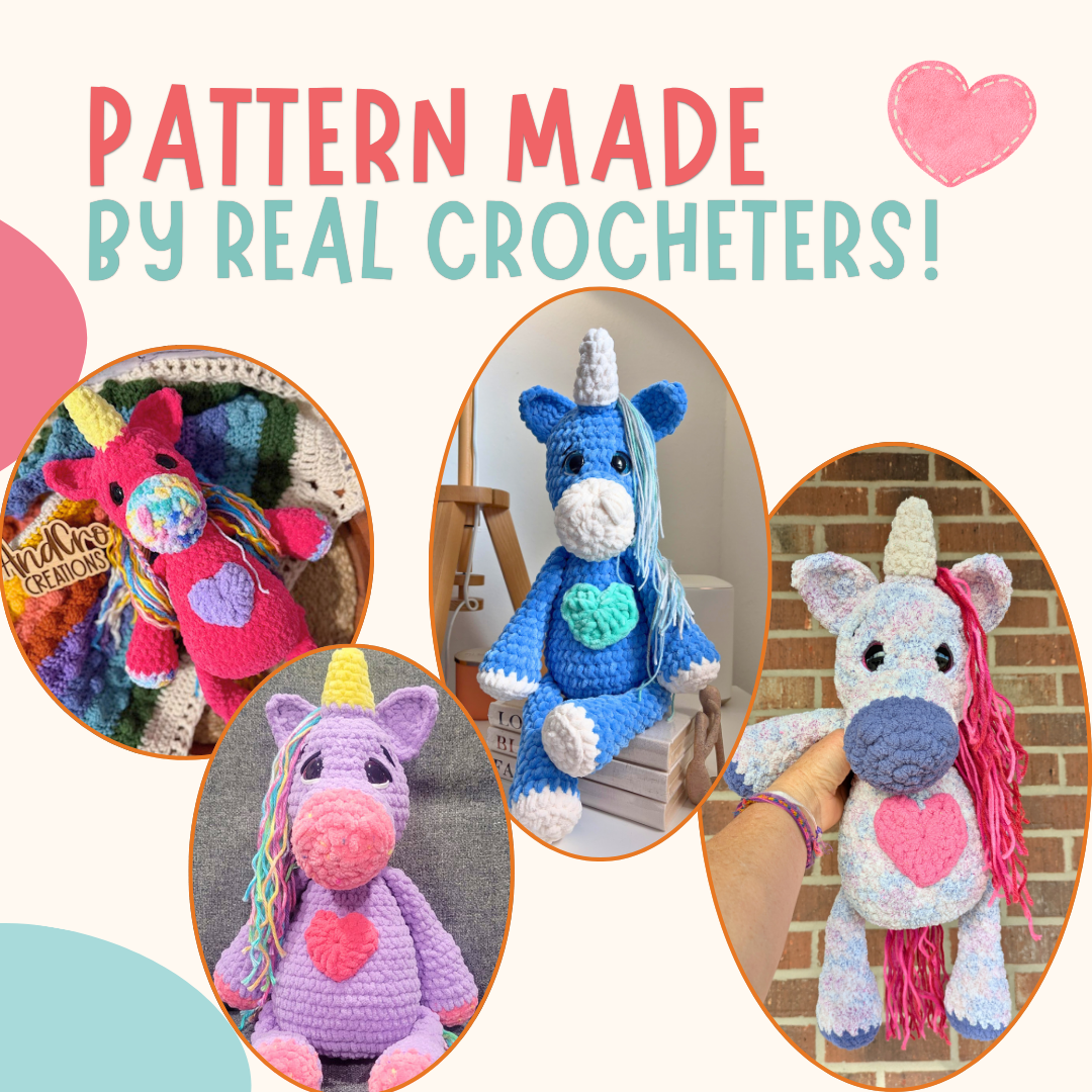 Unicorn Crochet Pattern PDF