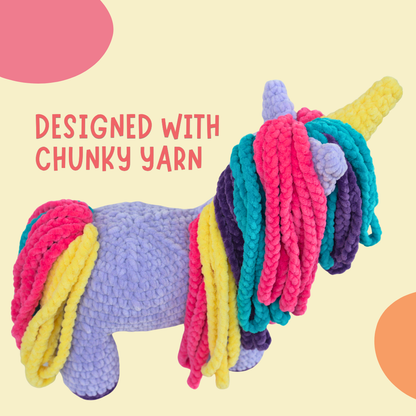 Unicorn Crochet Pattern PDF