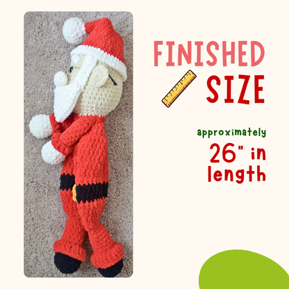 Santa Crochet Pattern PDF