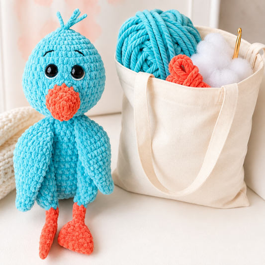 Crochet Plushie Kit: Bird