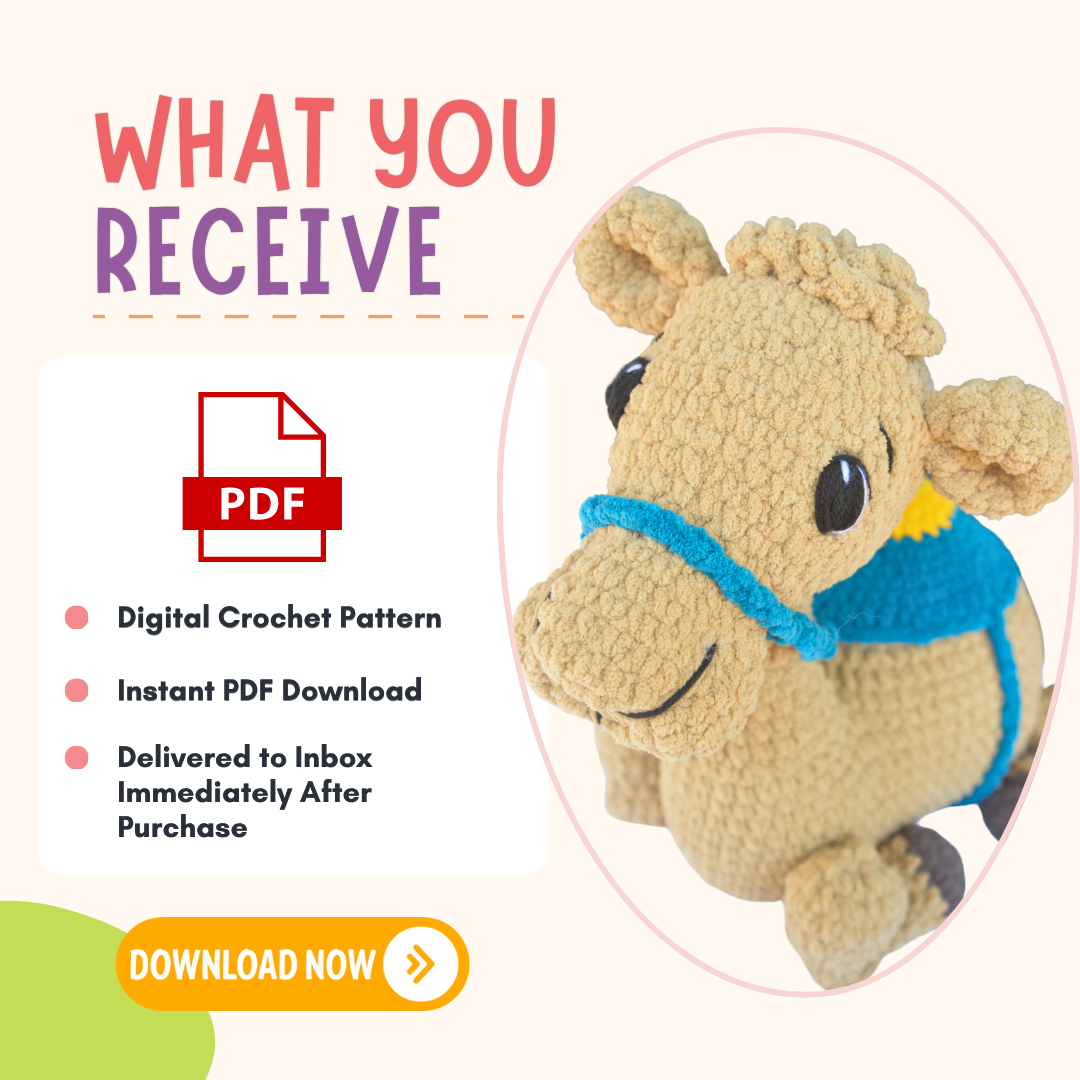 Camel Crochet Pattern PDF