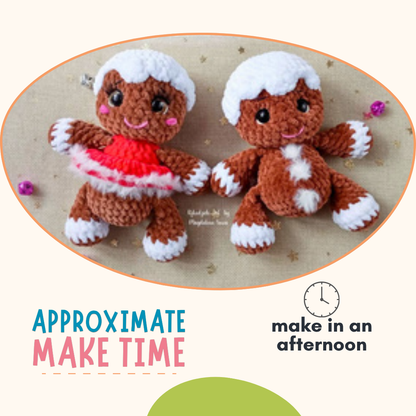 Gingerbread Crochet Patterns PDF