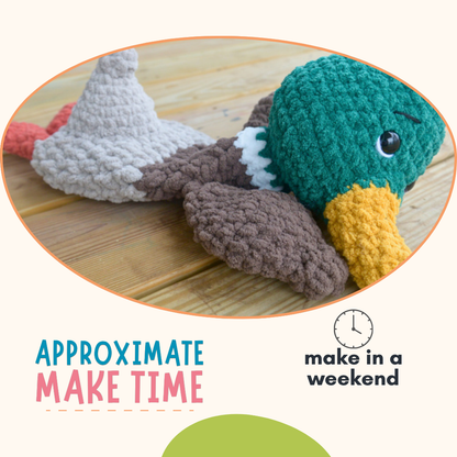 Mallard Duck Crochet Patterns PDF