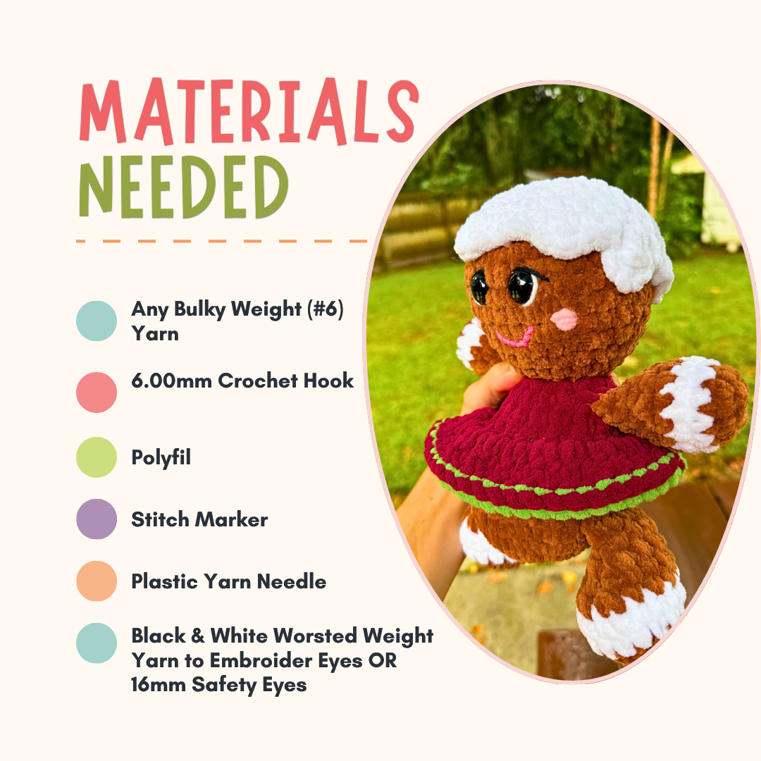 Gingerbread Crochet Patterns PDF