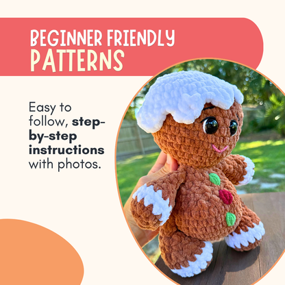 Gingerbread Crochet Patterns PDF