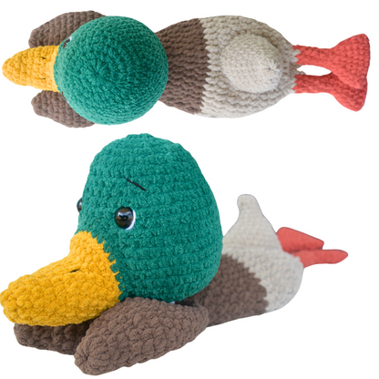 Mallard Duck Crochet Pattern Bundle, PDF Download
