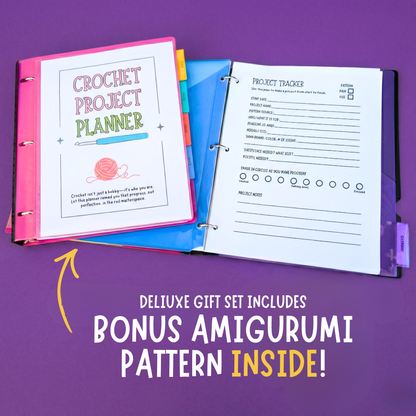 The Ultimate Crochet Project Planner & Pattern Organizer Binder