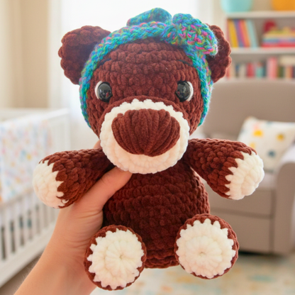 Crochet Teddy Bear Pattern (Instant PDF)