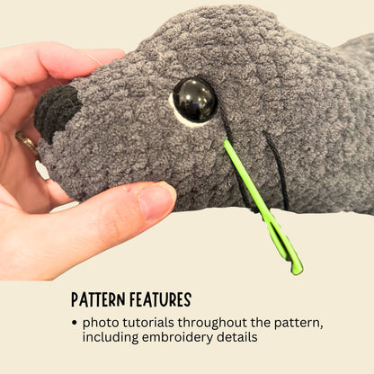 Sea Lion Crochet Pattern PDF