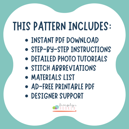 Submarine Crochet Pattern (Instant PDF)