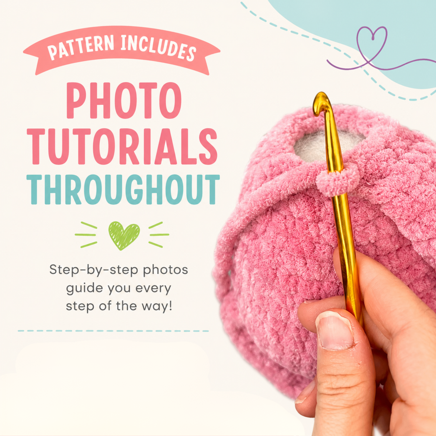 Unicorn Crochet Pattern PDF