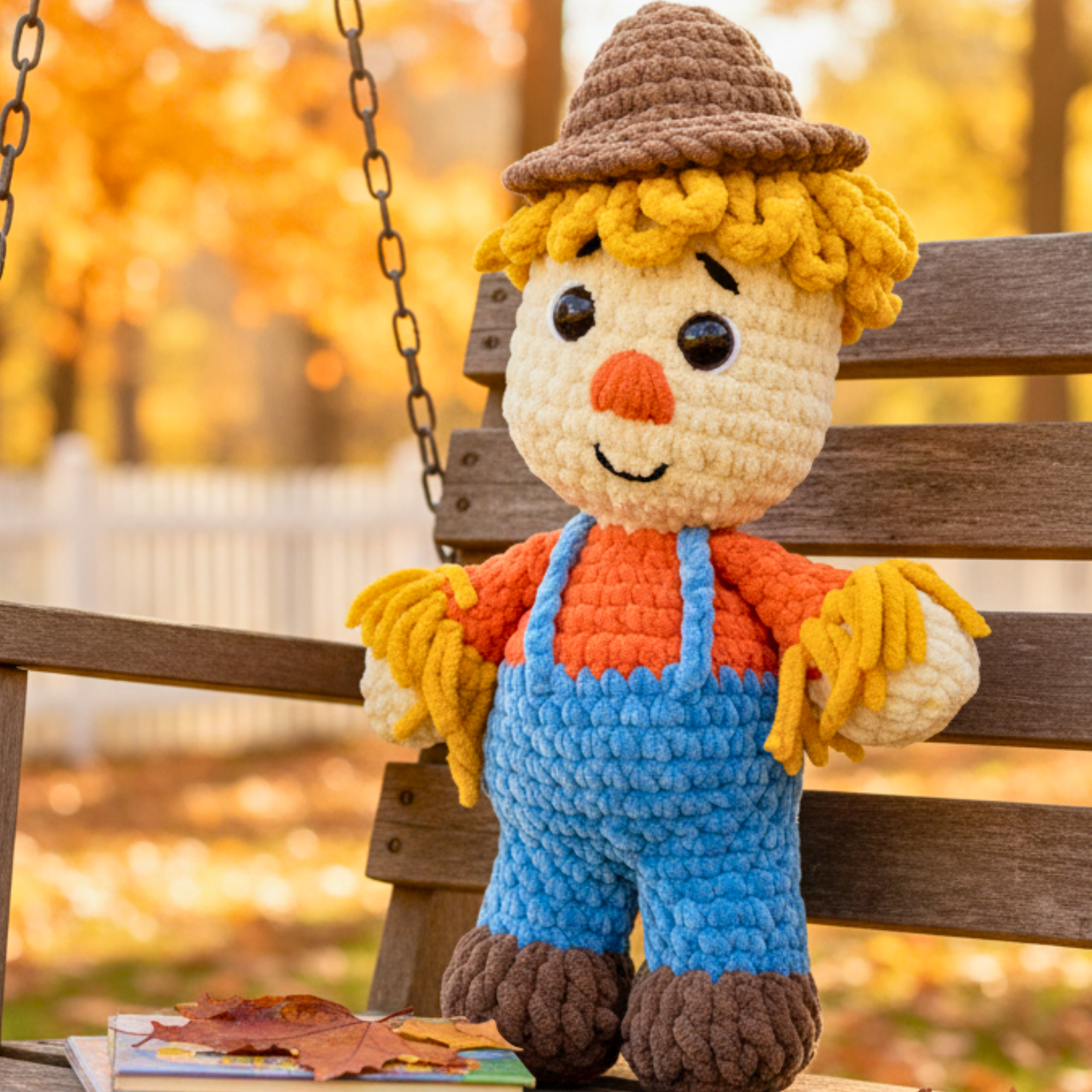 Crochet Scarecrow Pattern (Instant PDF)