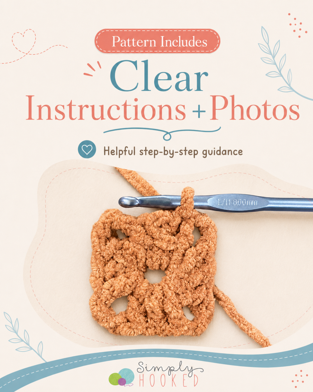 Horse Lovey Crochet Pattern PDF