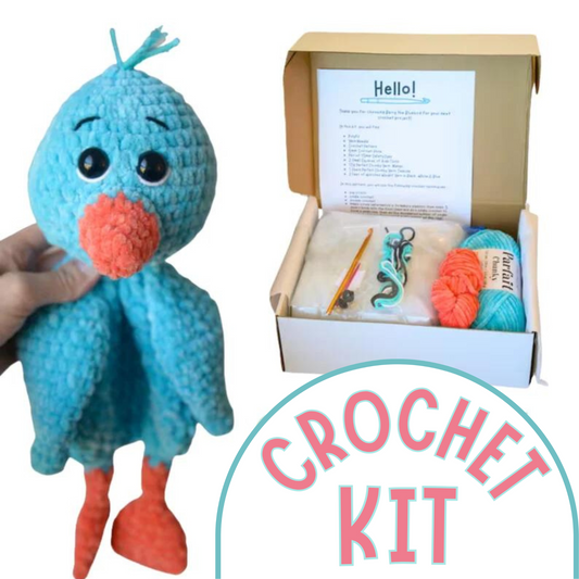 crochet kit bird
