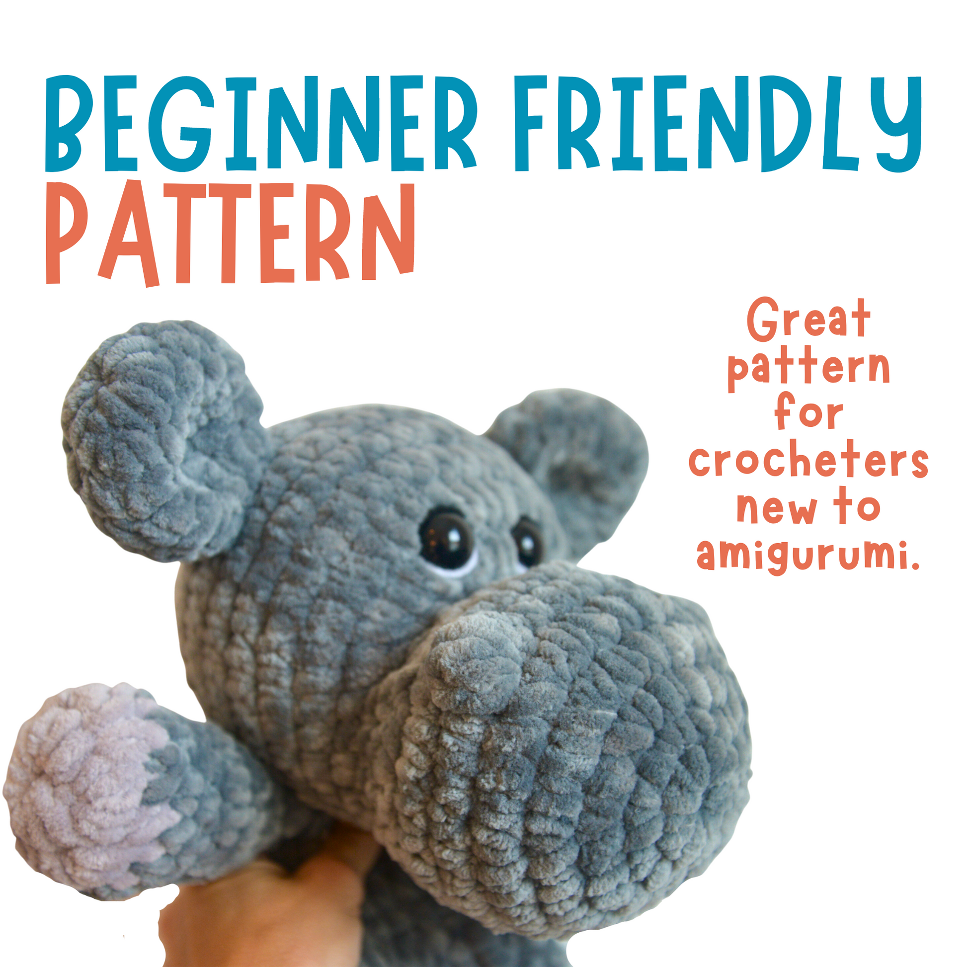 Hippo Snuggler crochet