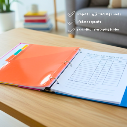 The Ultimate Crochet Project Planner & Pattern Organizer Binder