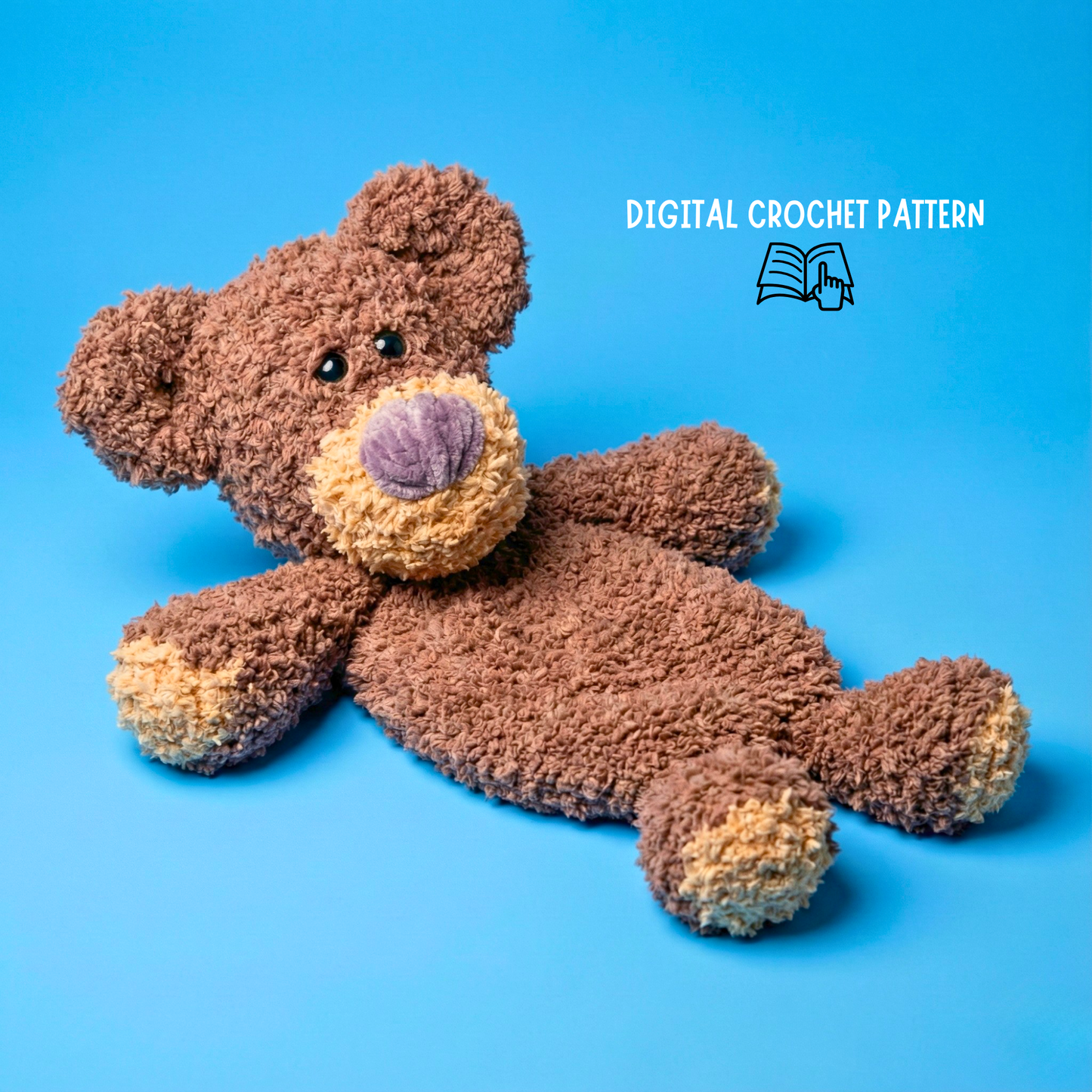 Crochet Teddy Bear Pattern (Instant PDF)