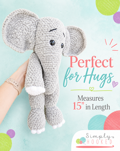 Elephant Crochet Pattern PDF