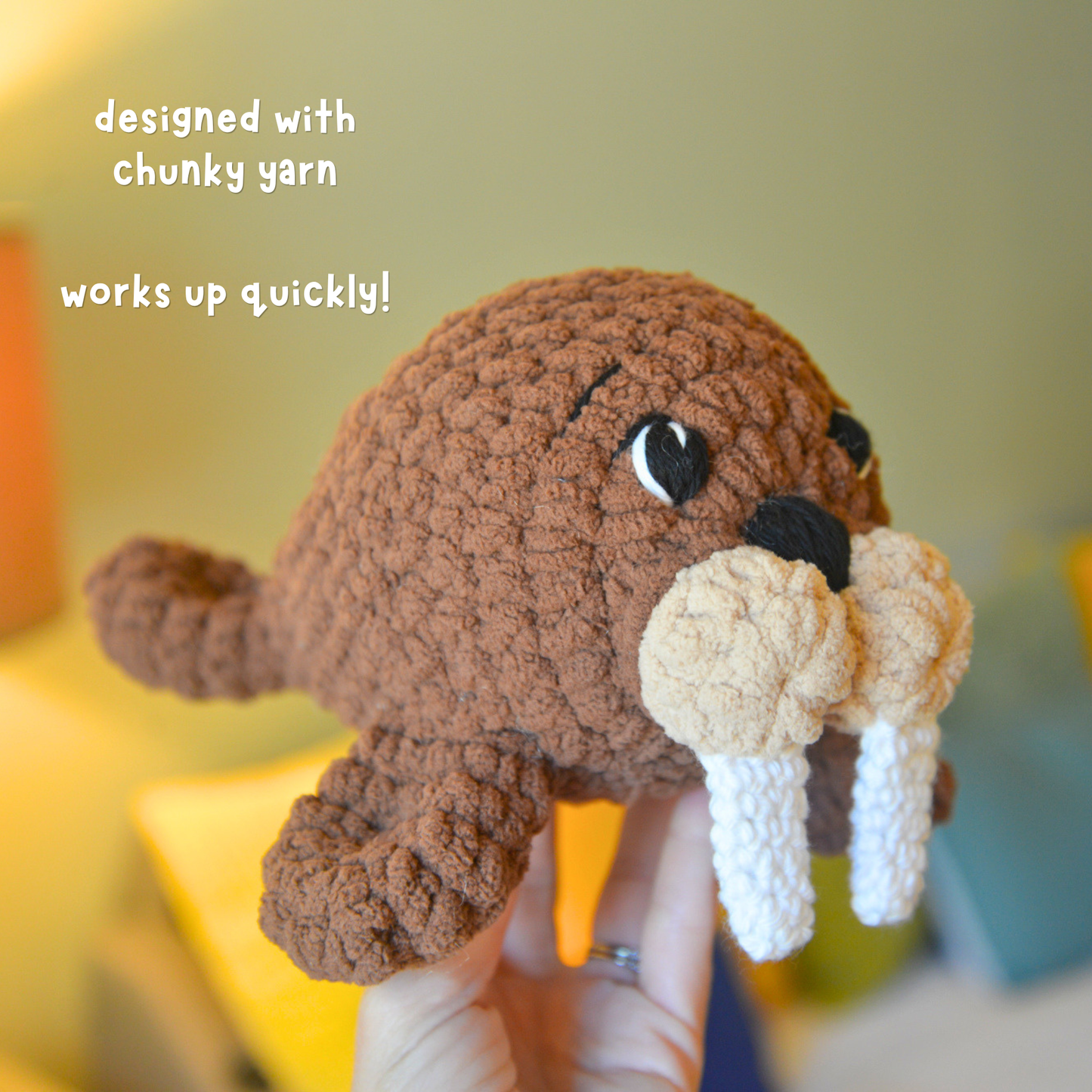 Walrus Crochet Pattern PDF