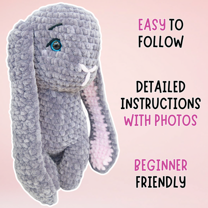 Amigurumi Bunny Crochet Pattern PDF Download