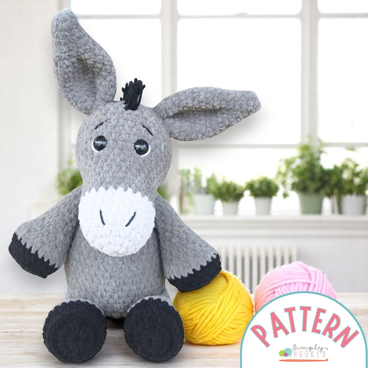 crochet donkey