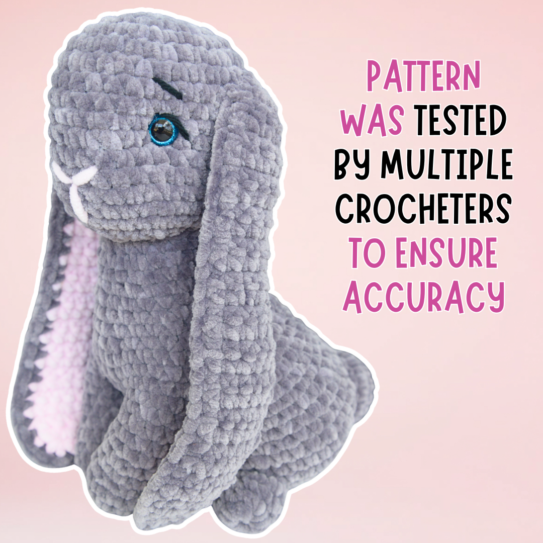 Amigurumi Bunny Crochet Pattern PDF Download