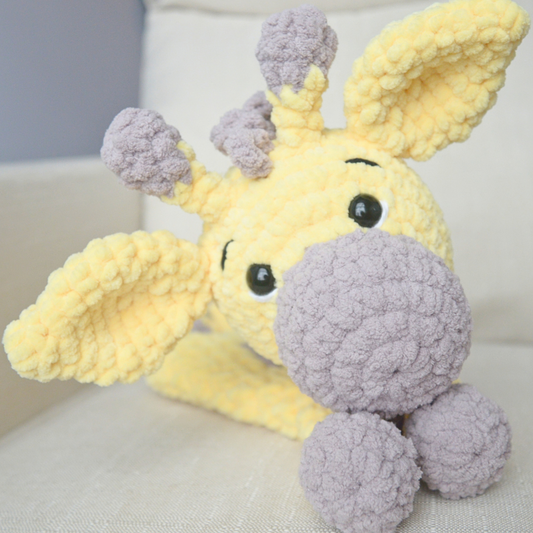 Giraffe Snuggler Crochet Pattern PDF