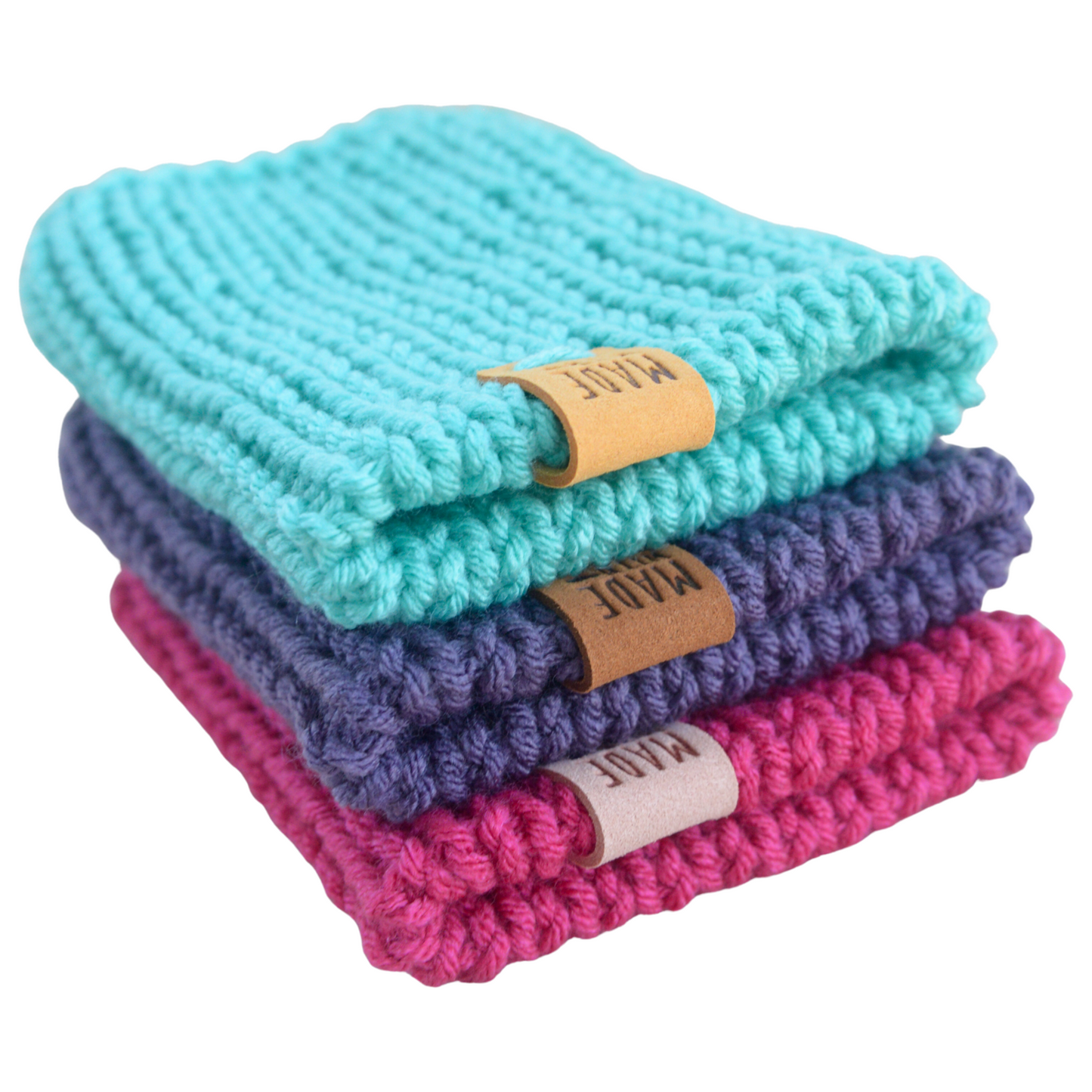 Coffee Cup Cozies For Iced Coffee and Hot Drinks, Set of 3