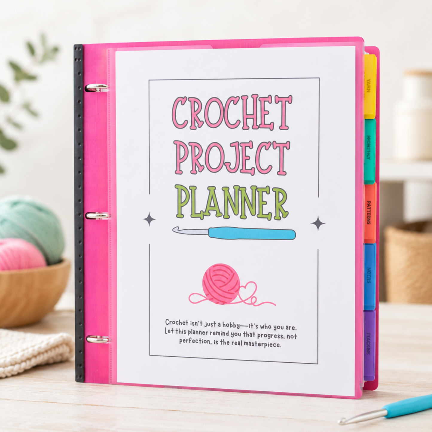Crochet Project Planner & Pattern Organizer