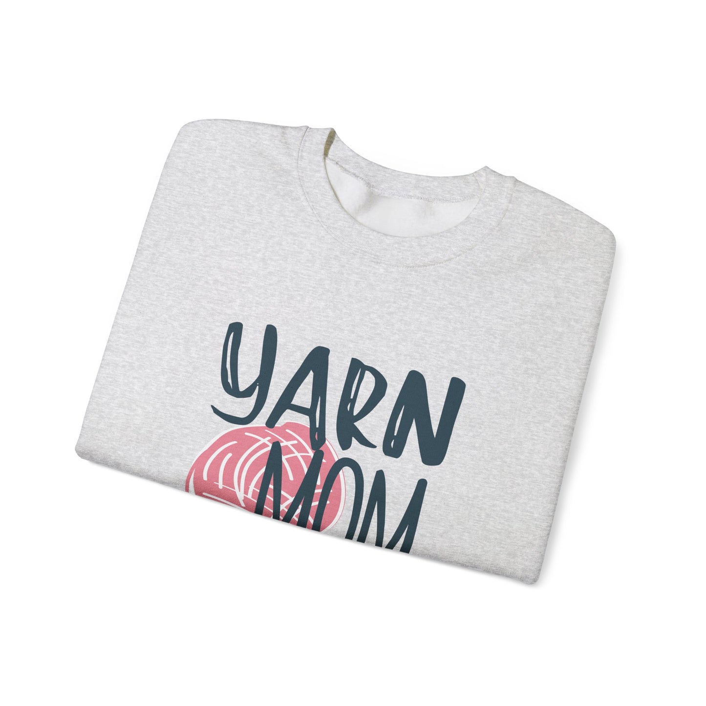 Yarn Mom Sweatshirt – Cozy Crochet & Knitting Gift for Yarn Lovers