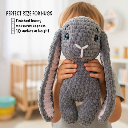 Crochet Bunny Rabbit Amigurumi Pattern (Instant PDF)