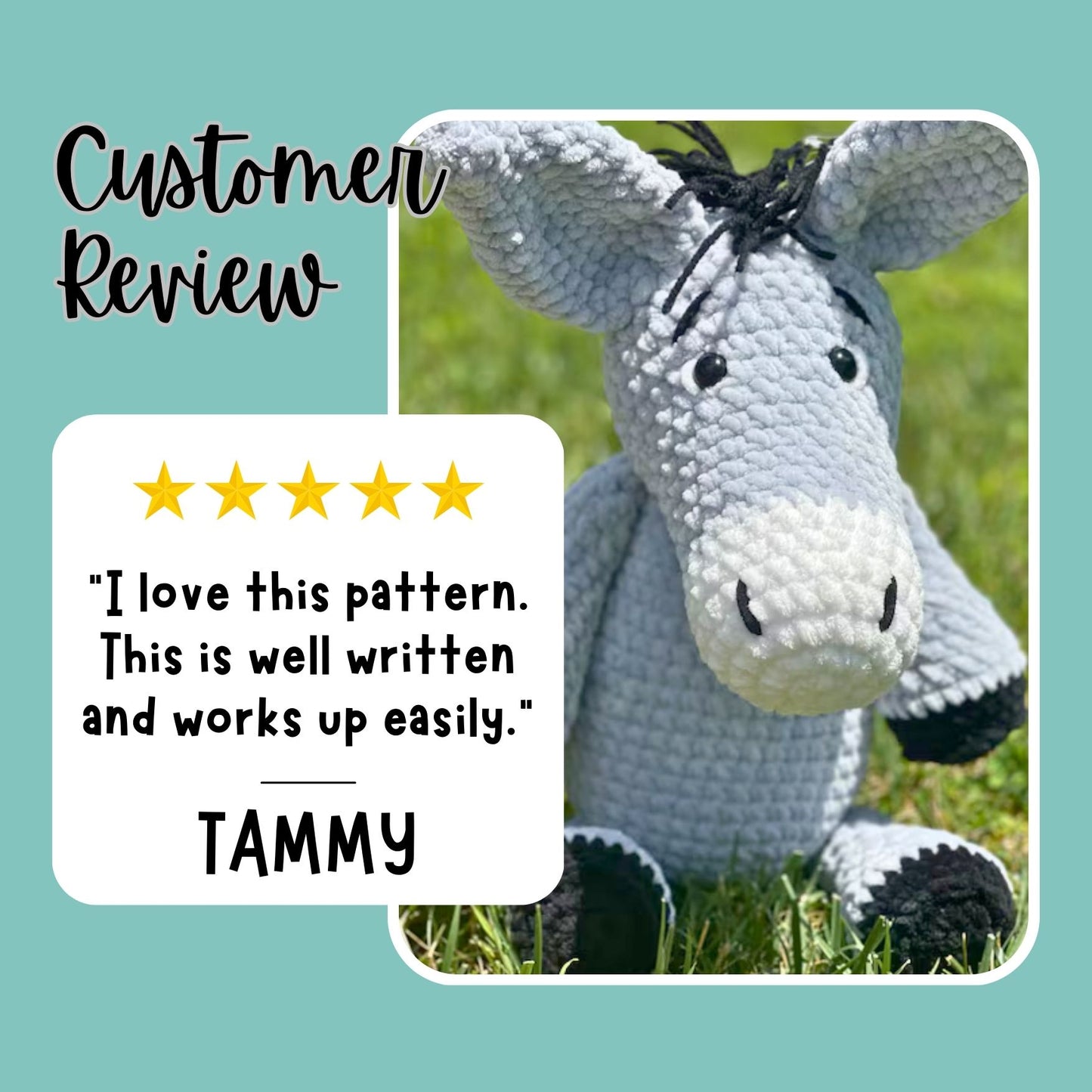 Crochet Donkey Pattern
