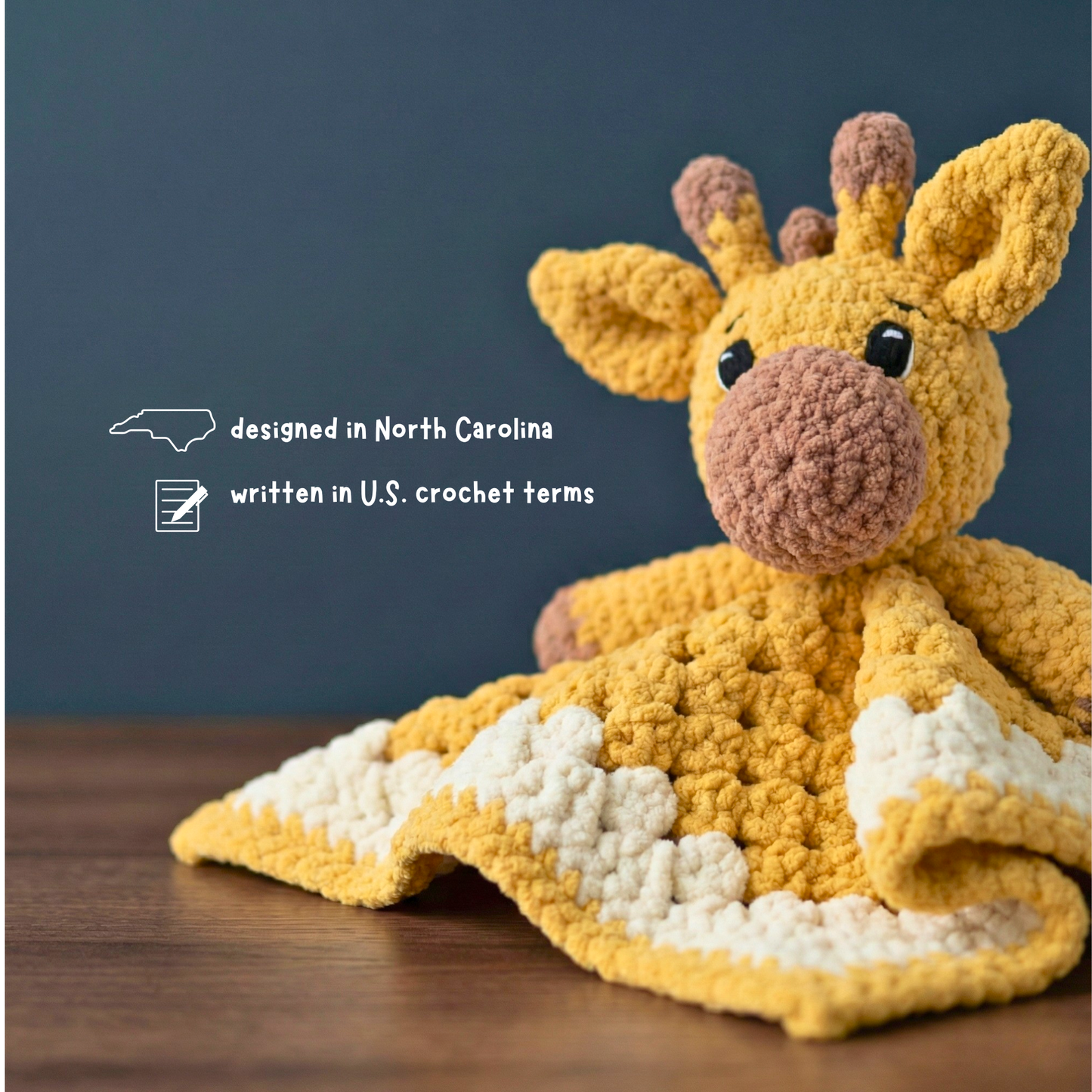 Giraffe Lovey Crochet Pattern (Instant PDF)