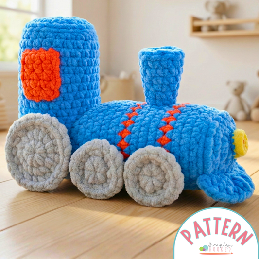 Crochet Train Pattern PDF Download