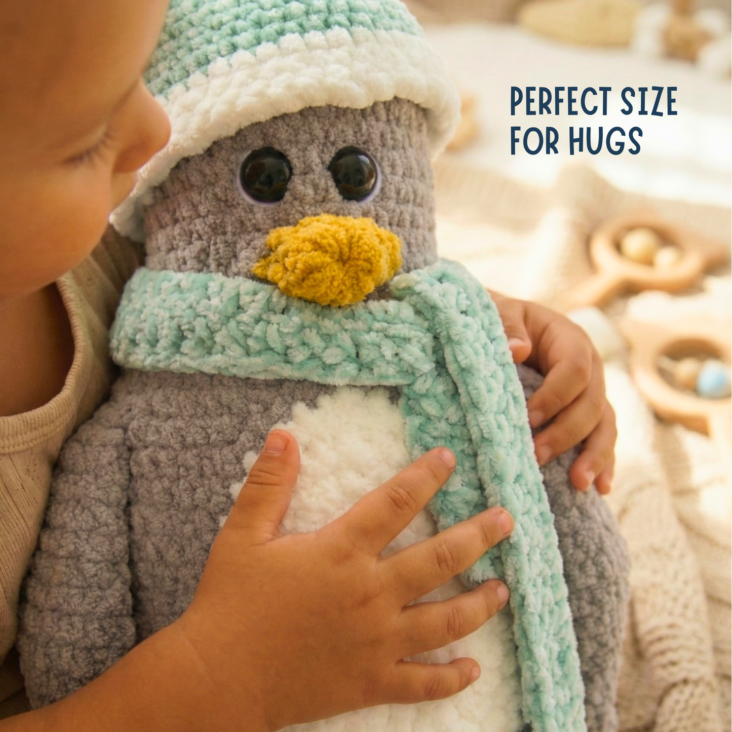 Christmas Penguin Crochet Pattern (Instant PDF)