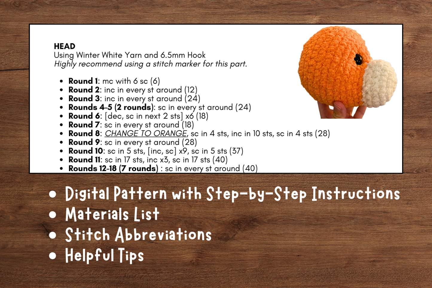 Lemur Crochet Pattern PDF Download