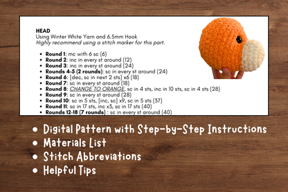 Lemur Crochet Pattern PDF Download