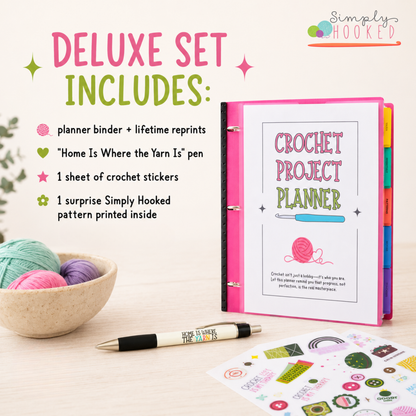 Crochet Project Planner & Pattern Organizer