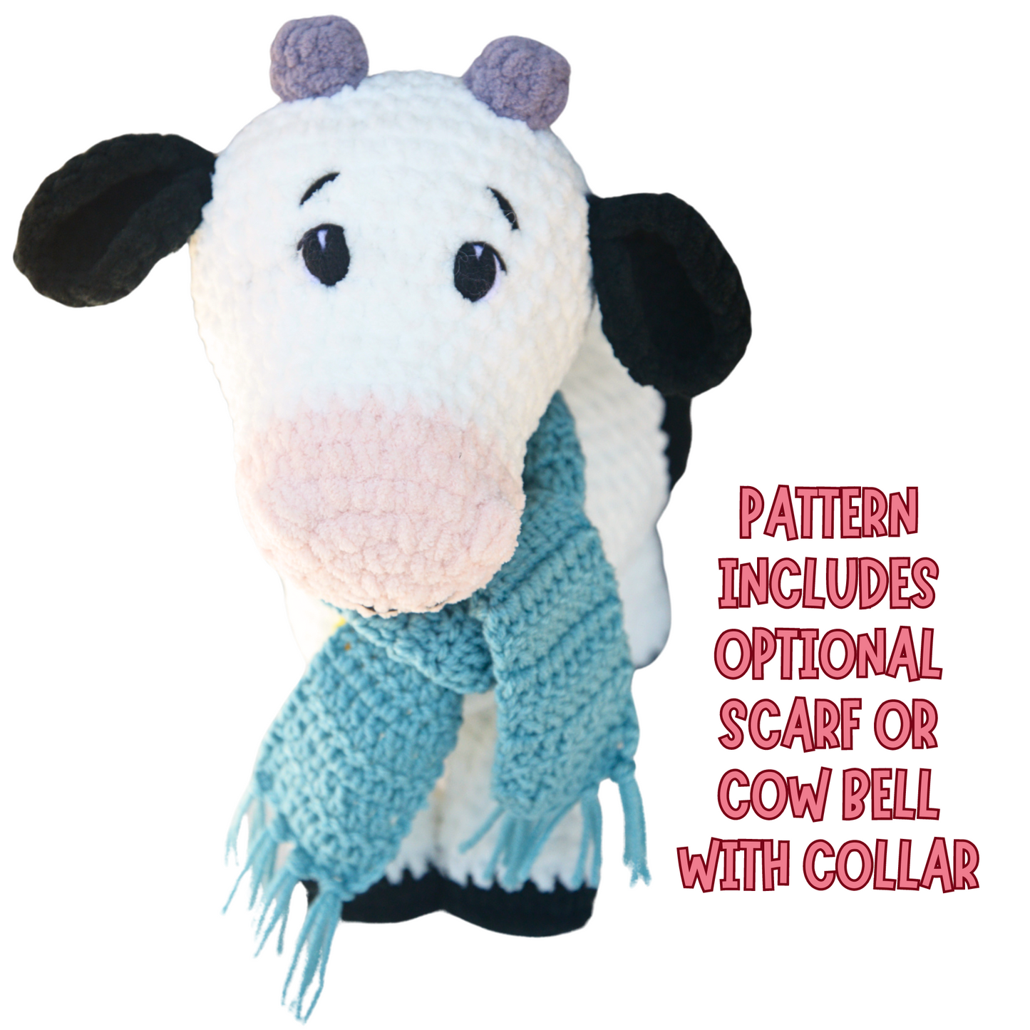 Crochet Cow Pattern PDF Download