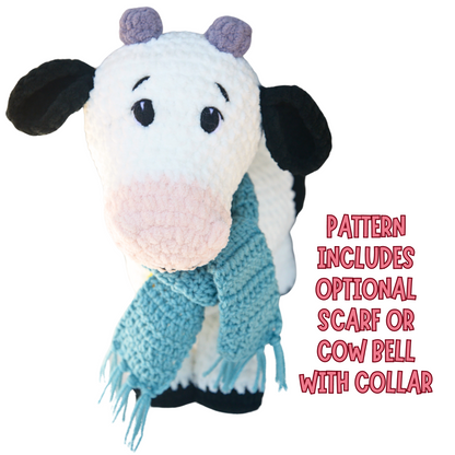 Crochet Cow Pattern PDF Download
