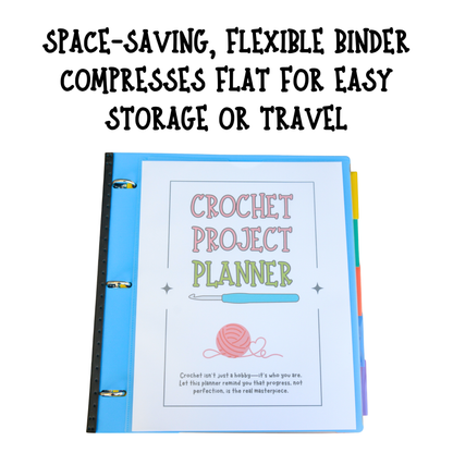 Crochet Project Planner | Track WIPs, Yarn Inventory & Patterns