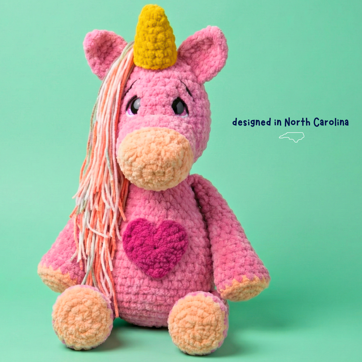 Unicorn Crochet Pattern (Instant PDF)